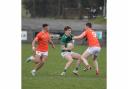 No way through for Conor O'Hanlon in Fermanagh's loss to Armagh.