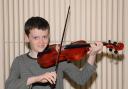 Daire Dunne from Tempo. 1st in the fiddle in the U12.