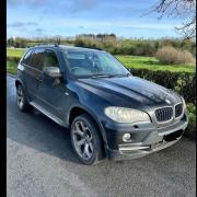 A BMW X5 jeep, stolen from an address in Armagh, was recovered in Kesh.