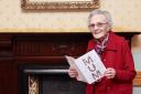Charlotte Johnston celebrating her 102nd birthday.