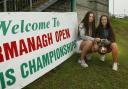 U-18 girls doubles winners were Ciara and Ami Griffin from Enniskillen