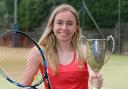 Eve Callaghan, who has won the Co.Armagh U18 Tennis Championships..