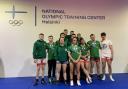 Team Northern Ireland who competed in Helsinki.