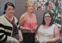 Pictured are students who received awards at SWC Enniskillen Campus's Celebration of Success event (from left) Emma D'Arcy, Enniskillen (Level 2 Diploma in Childcare); Kay Johnston, Florencecourt (HND in Health & Social Care) and Jacky Quinn,