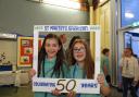 St. Martin's PS pupils at the celebrations.