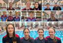 Swimmers from four Fermanagh Schools who competed in the USSA Schools Swimming Championships.