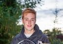 Kyran Maguire who won the U16 Belfast Hardcourt Singles Championship.*