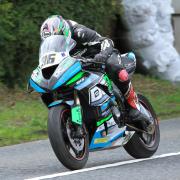 Darren Clarke on his way to a superb fifth position at Kells.