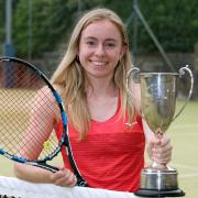 Eve Callaghan, who has won the Co.Armagh U18 Tennis Championships..