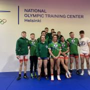 Team Northern Ireland who competed in Helsinki.