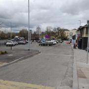 Quay Lane car park in Enniskillen is in its final phase of construction.