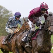Action from a mud splattered Necarne Point to Point where local trainer David Christie bagged a double.