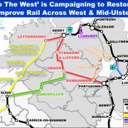 The Into the West plan which would see rail return to Fermanagh.