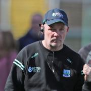 Fermanagh hurling boss, Joe Baldwin, during the Lory Meagher Cup game against Cavan.