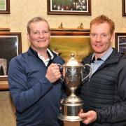 Darren and Declan McKeever with the International King’s Cup trophy