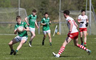 Daire Chapman in possession for Fermanagh