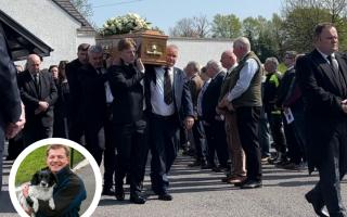 The funeral of the late Jonathan (Jonny) Gibson