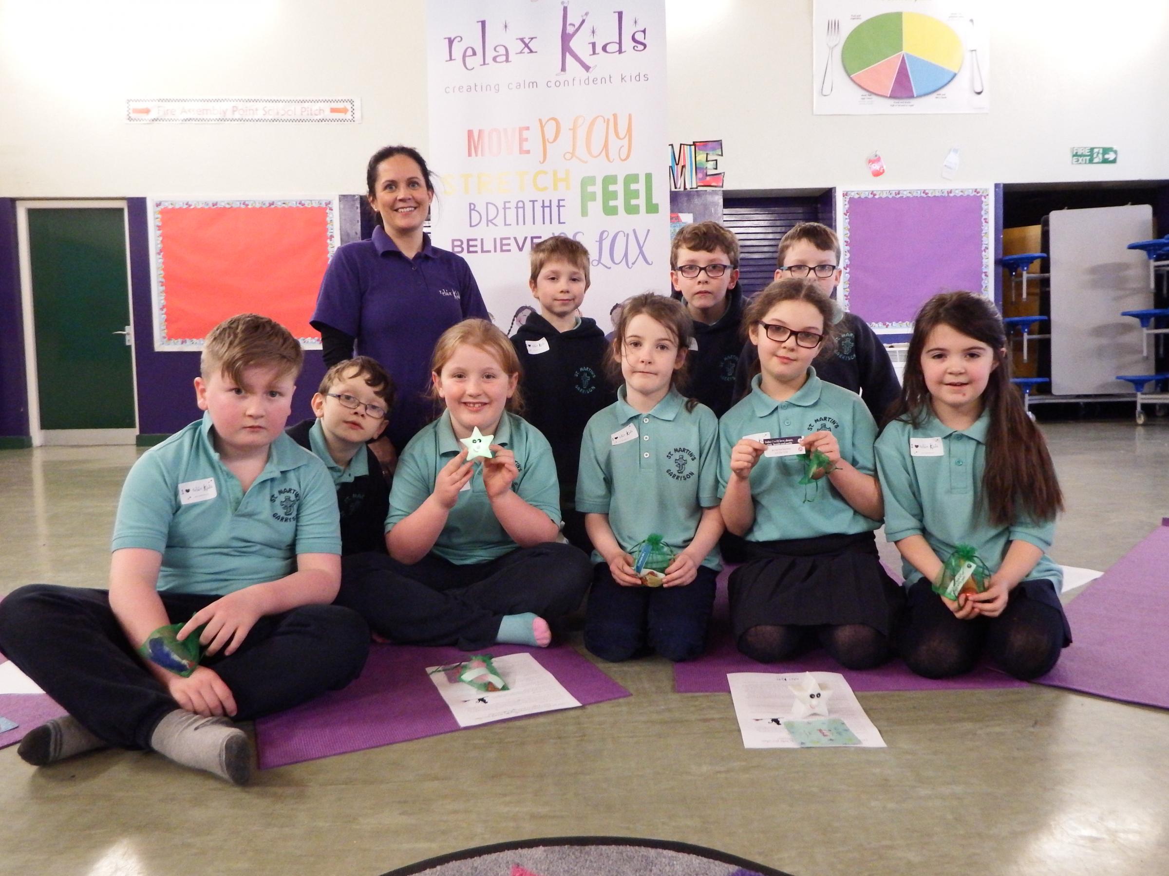 Mindfulness on the curriculum at St Martin's Primary School, Belleek - Impartial Reporter
