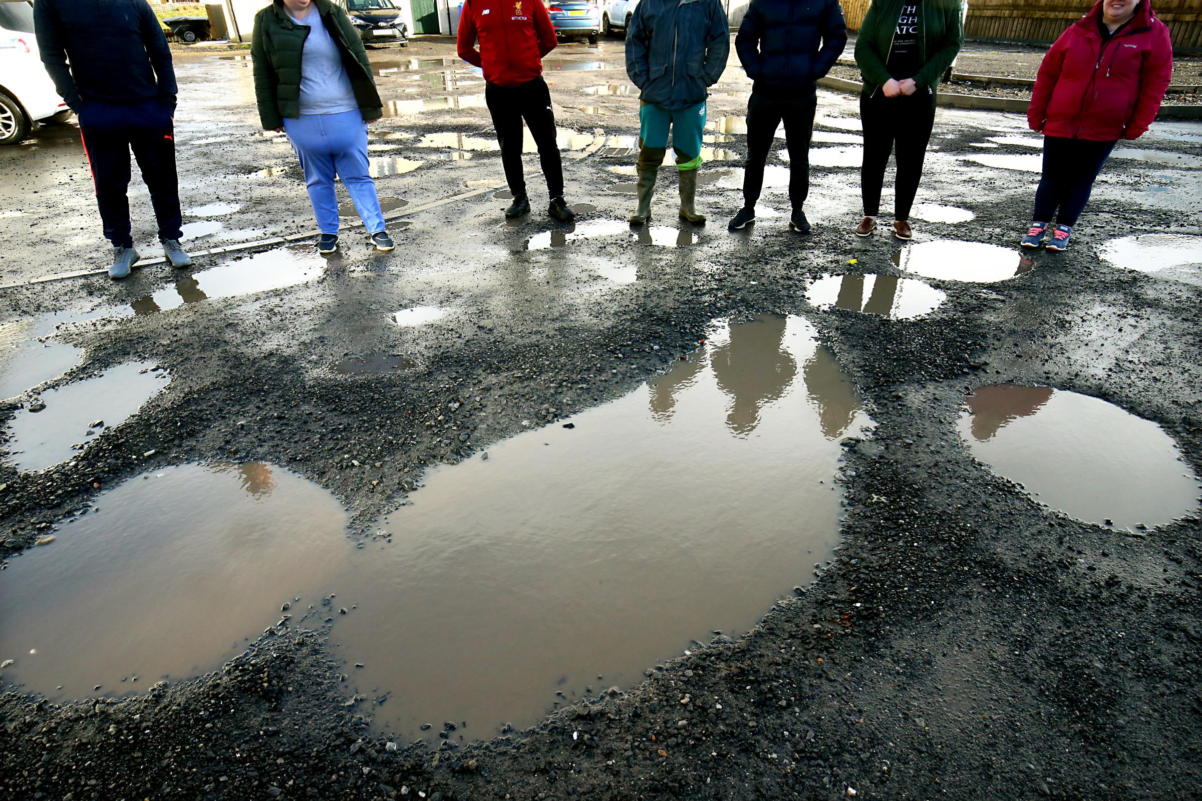 Drumclay Court: Hope Enniskillen resident's pothole plight will end