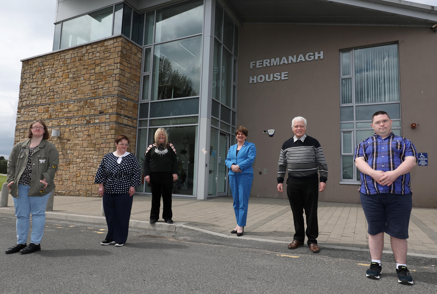 Arlene Foster visits Fermanagh based Association For Real Change