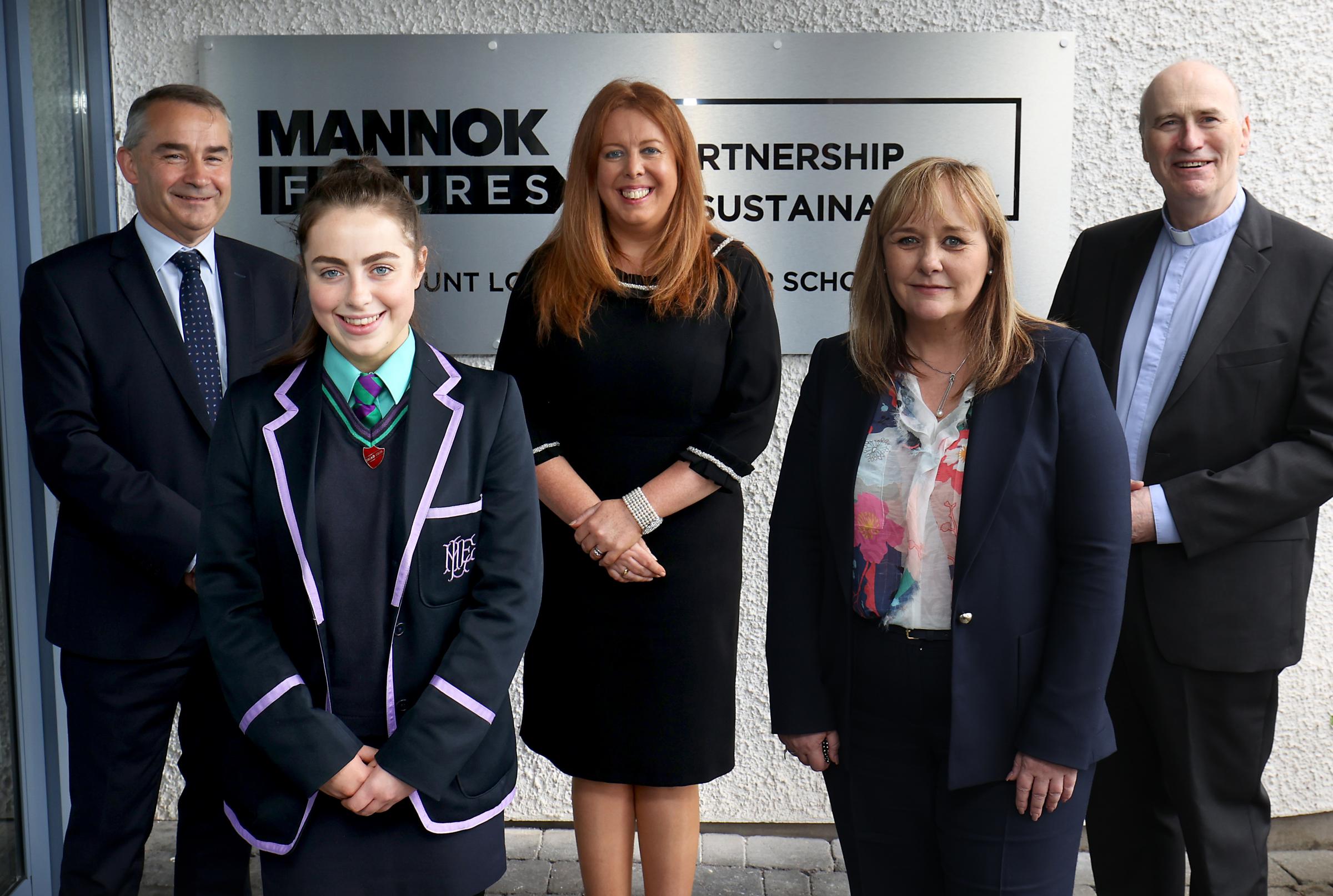 Mannok launch a five-year partnership with school