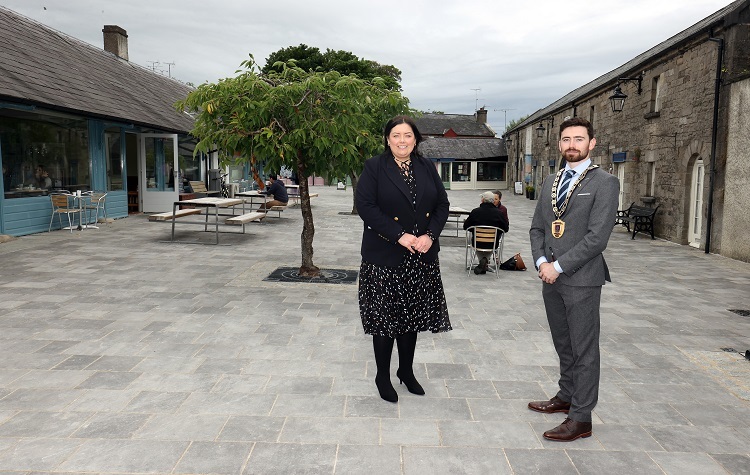 Hargey visits Enniskillen to see £5.25m public works