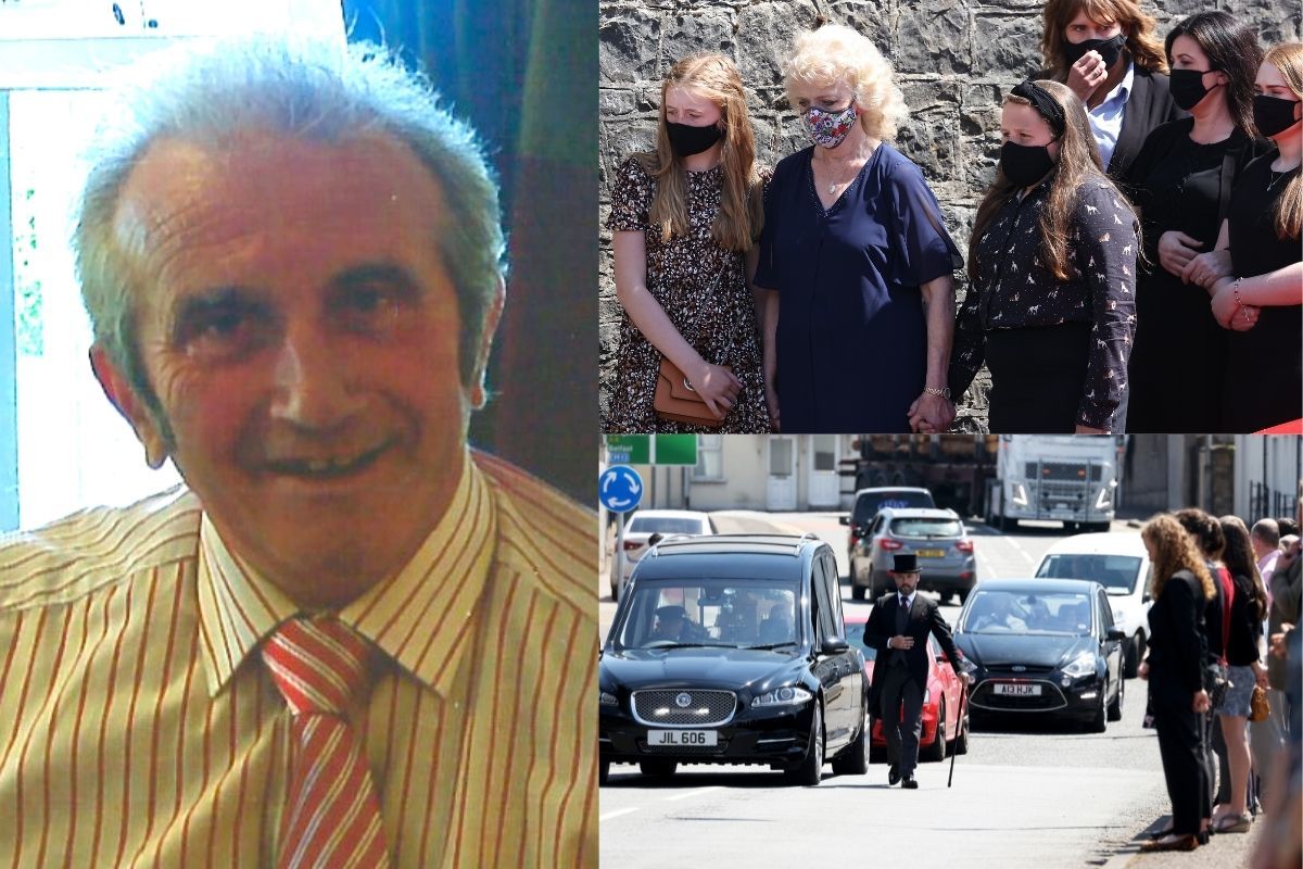 Community comes to standstill as George Maguire is laid to rest