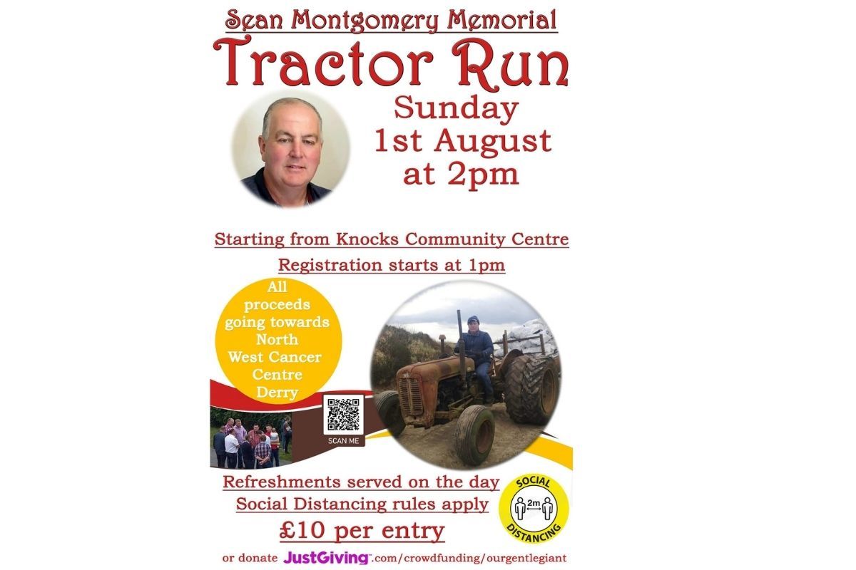 Tractor run to be held this weekend in memory of Sean Montgomery