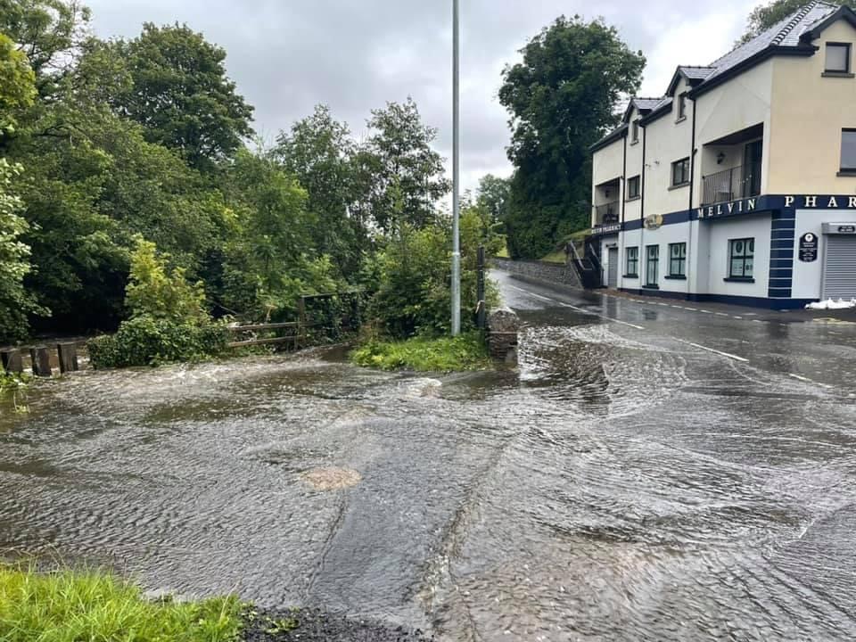 Flooding in Fermanagh: Police advise to avoid area