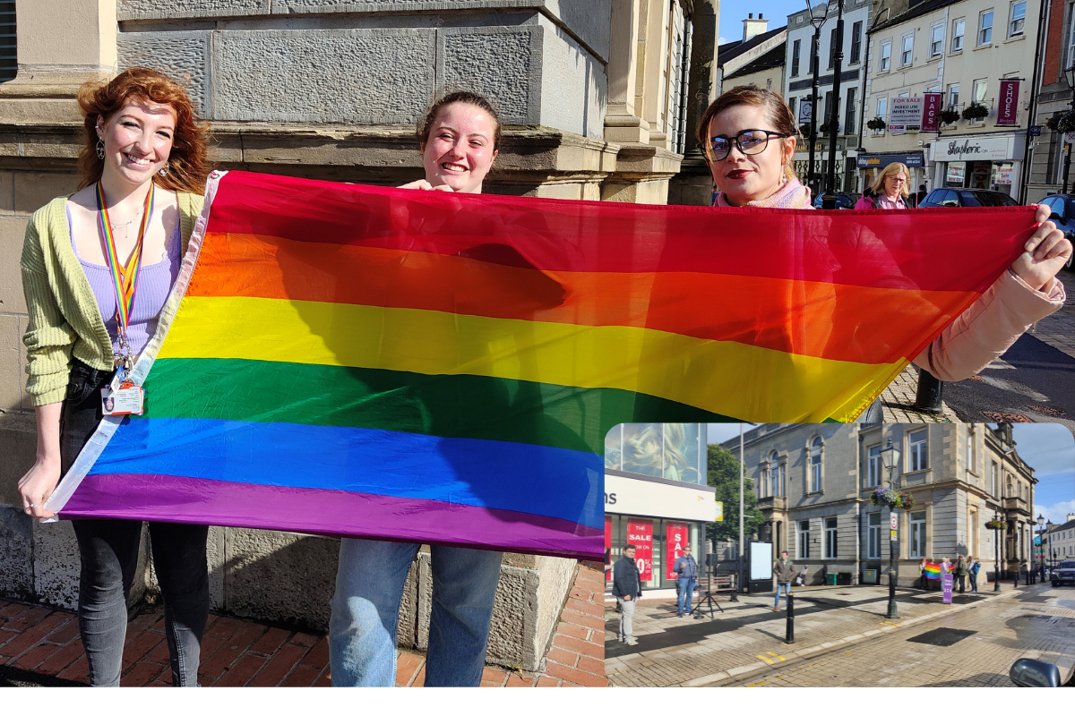 Fermanagh LGBT+ allies hold peaceful protest in Enniskillen