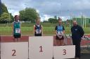 Annabele Morrison produced a superb run to claim gold in the Intermediate 3000m