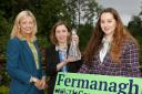 Louise Reilly (centre), Killyhevlin Hotel, Sponsor of The Food Hall at Fermanagh County Show. Also included are Diana Armstrong, Committee; and Morgan Blain-Crehan, Show Co-Ordinator.