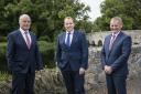 Pictured (from left); Niall Matthews, Chairman of Lakeland Dairies with Colin Kelly, who has been appointed the new Group CEO Designate and Keith Agnew, Vice-Chairman, Lakeland Dairies. Mr. Kelly will take up his appointment in January 2023 succeeding