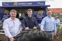 Conor, Darragh and James Byrne, Modern Tyres and Cathcart Power Equipment, at The National Ploughing Championships.