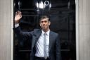 Rishi Sunak after making a speech outside 10 Downing Street, London, after meeting King Charles III and accepting his invitation to become Prime Minister and form a new government. Photo: Stefan Rousseau/PA Wire