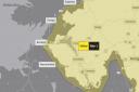 The Met Office has issued a yellow weather warning for rain, with a risk of flooding warning for Fermanagh motorists.