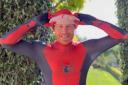 The Duke of Sussex dressed as Spider-Man for a Scotty’s Little Soldiers event