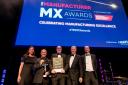 Encirc representatives collected the Sustainable Manufacturer of The Year award at The Manufacturer MX Awards 2022.