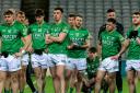 The Fermangh players are dejected after the defeat to Cavan in Croke Park last Saturday.