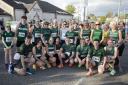 Participants from Enniskillen running club.