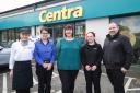 Una Lilley and her team from Centra Dublin Road, Enniskillen, which picked up the silver award in the Centra Foodmarket Store of the Year category.