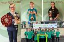 Some of the winners at this year's Fermanagh Fleadh.