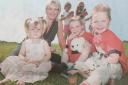 MEMBERS of the Horan family enjoying the Teddy Bear's Picnic at the Bawnacre Centre, Irvinestown (from left) Amy, Rosemary, Brandon and Josh. 2006.