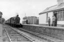 Archive photo of Ballinamallard Railway Station.