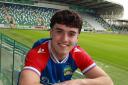 Darragh McBrien is keen to show the Linfield supporters what he can do. Photo: Linfield FC