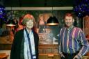 Betty and Emmett Sweeney, Franco's Restaurant, Enniskillen.