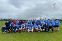 The SWC team that won Electric Ireland Corn na Mac Lenin HE GAA Senior Football Championship Shield Final.