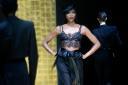 Naomi Campbell wears a creation as part of the Dolce & Gabbana women’s Fall-Winter collection presented in Milan (AP/Luca Bruno)