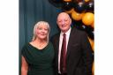 'Sambo' McNaughton with his wife, Ursula at the Erne Gaels Dinner Dance.