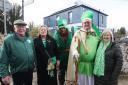 The organisers of the St. Patrick's Day Parade in Swanlinbar: Declan Drumm, Cliona O'Cofaigh-Drumm, John Taylor, Mark Lyons, and Caroline McAveety.